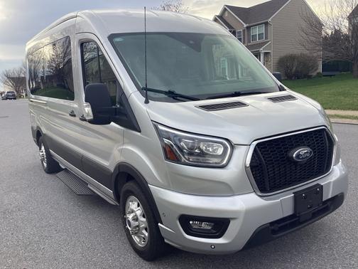 Silver 2023 Ford Transit-350 XL