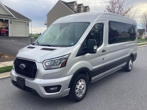 Silver 2023 Ford Transit-350 XL
