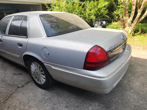 Silver 2010 Mercury Grand Marquis LS