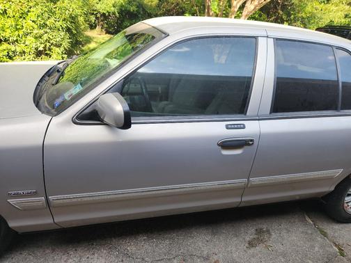 Silver 2010 Mercury Grand Marquis LS
