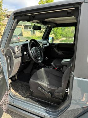Blue 2017 Jeep Wrangler Willys Wheeler