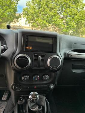 Blue 2017 Jeep Wrangler Willys Wheeler