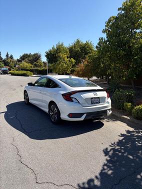 White 2018 Honda Civic EX-T