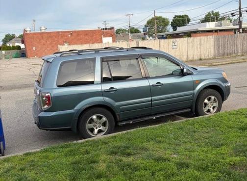 Blue 2008 Honda Pilot EX-L