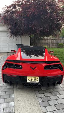 Red 2019 Chevrolet Corvette Stingray