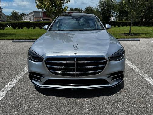 Silver 2023 Mercedes-Benz S-Class S 500 4MATIC