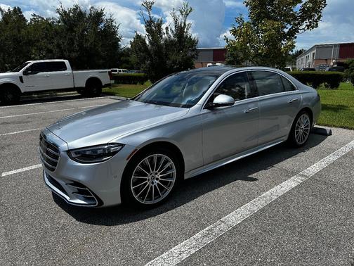 Silver 2023 Mercedes-Benz S-Class S 500 4MATIC