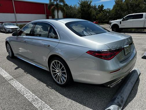 Silver 2023 Mercedes-Benz S-Class S 500 4MATIC