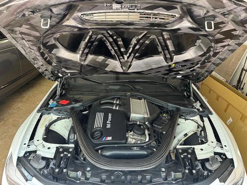 White 2020 BMW M4 CS