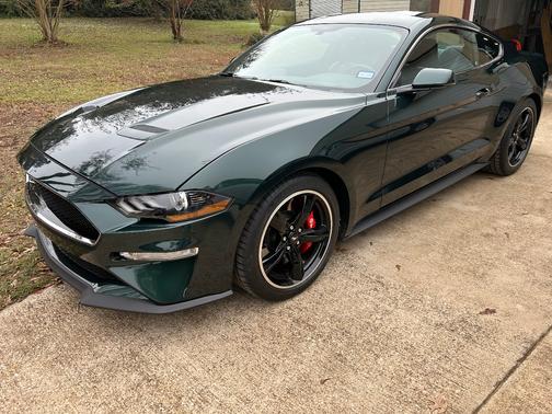 Green 2020 Ford Mustang Bullitt