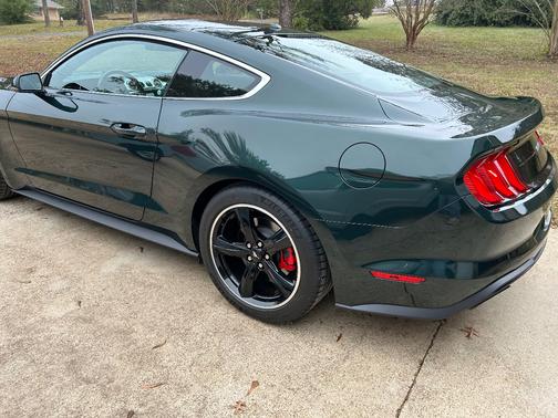 Green 2020 Ford Mustang Bullitt