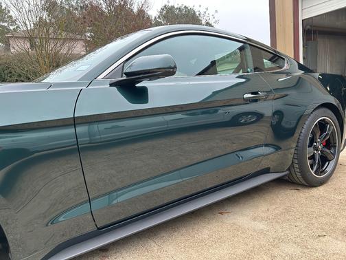 Green 2020 Ford Mustang Bullitt