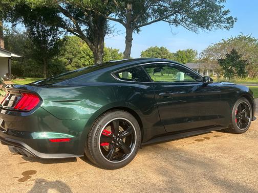 Green 2020 Ford Mustang Bullitt