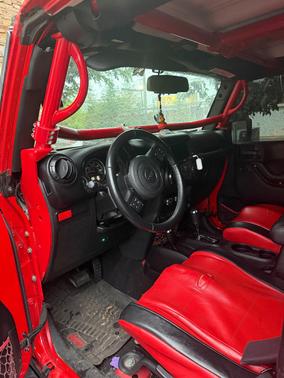 Red 2017 Jeep Wrangler Unlimited Rubicon