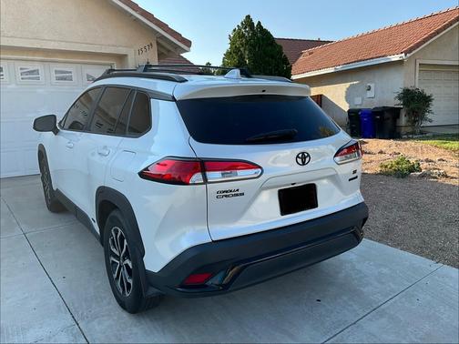 White 2023 Toyota Corolla Cross Hybrid SE