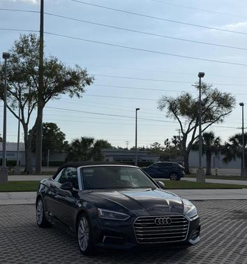 Blue 2018 Audi A5 2.0T Premium