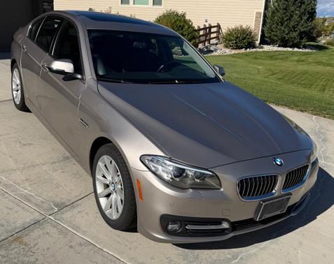 Beige 2015 BMW 535 i xDrive