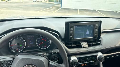 Gray 2019 Toyota RAV4 XLE