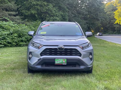 Gray 2019 Toyota RAV4 XLE