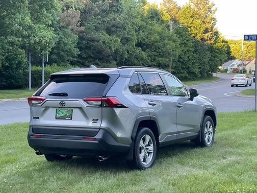 Gray 2019 Toyota RAV4 XLE