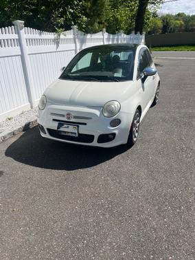 White 2012 FIAT 500 Sport