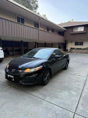 Black 2014 Honda Civic LX