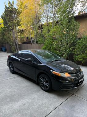Black 2014 Honda Civic LX