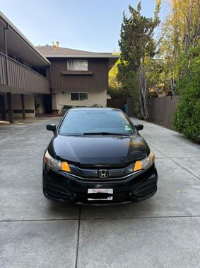 Black 2014 Honda Civic LX