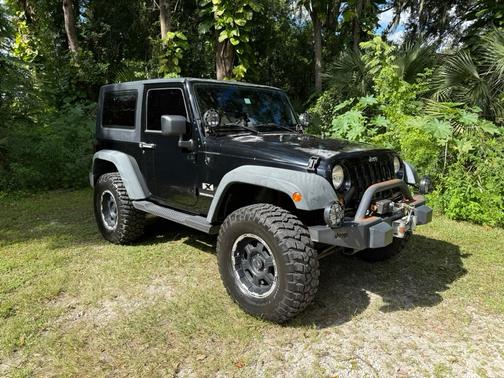 Black 2008 Jeep Wrangler X