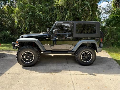 Black 2008 Jeep Wrangler X