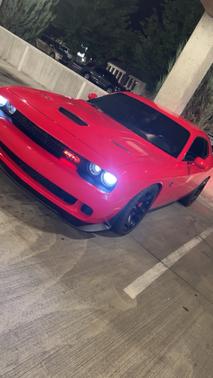 Red 2018 Dodge Challenger SRT Hellcat