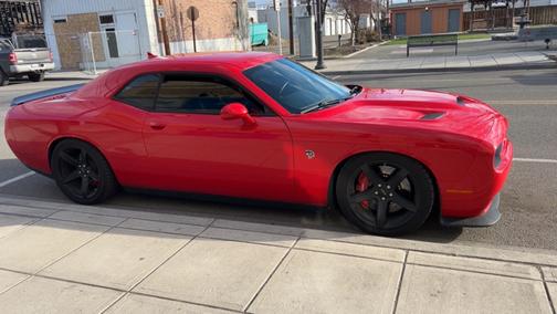 Red 2018 Dodge Challenger SRT Hellcat