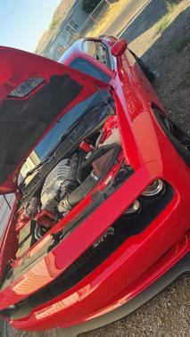 Red 2018 Dodge Challenger SRT Hellcat