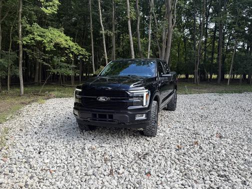 Black 2024 Ford F-150 Platinum