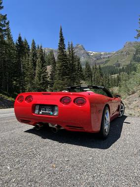 Red 2001 Chevrolet Corvette Base