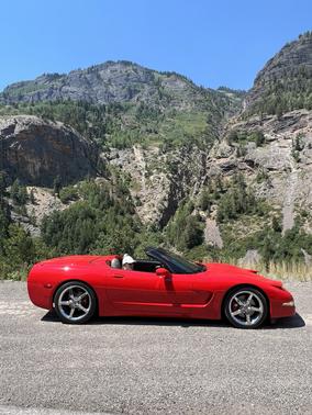 Red 2001 Chevrolet Corvette Base