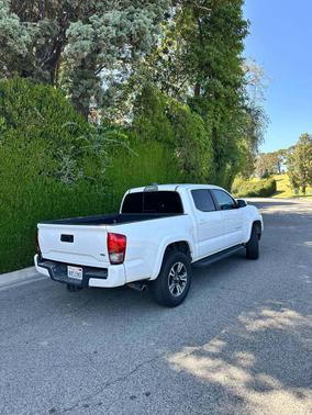 White 2017 Toyota Tacoma TRD Sport