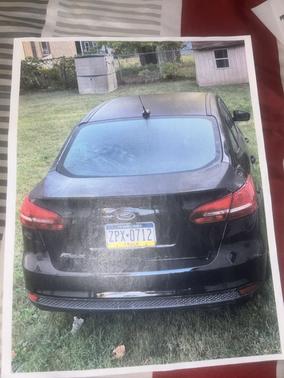 Black 2018 Ford Focus S