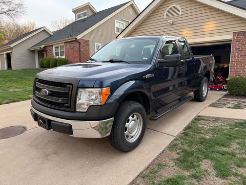 Blue 2014 Ford F-150 XL