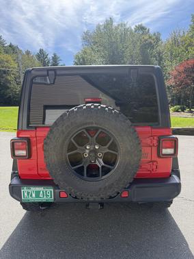 Red 2025 Jeep Wrangler Willys