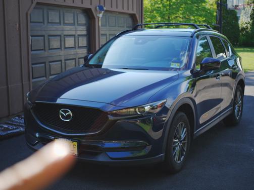 Blue 2017 Mazda CX-5 Touring