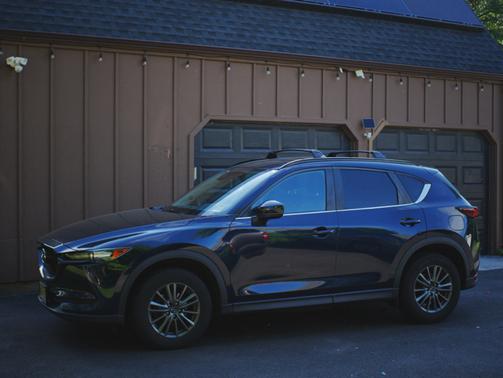 Blue 2017 Mazda CX-5 Touring