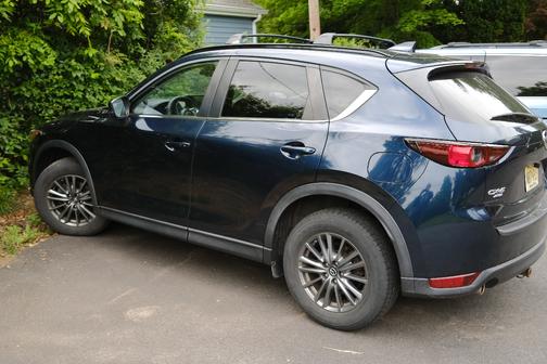 Blue 2017 Mazda CX-5 Touring