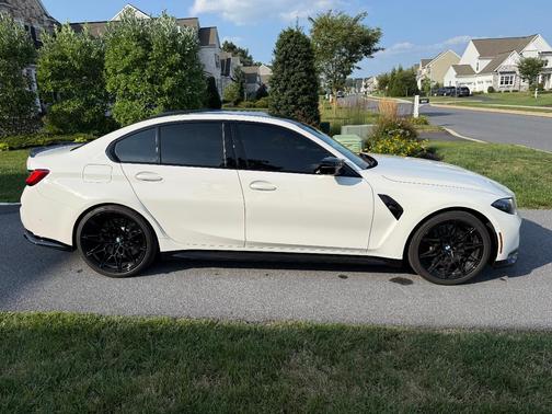 White 2025 BMW M3 Competition xDrive