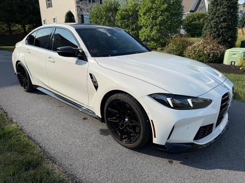White 2025 BMW M3 Competition xDrive