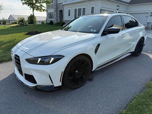 White 2025 BMW M3 Competition xDrive