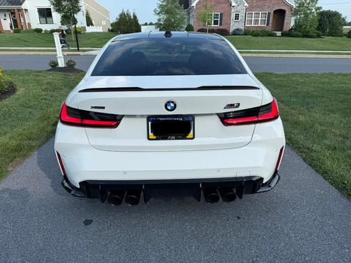 White 2025 BMW M3 Competition xDrive
