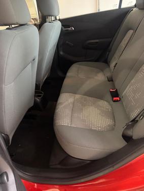 Orange 2013 Chevrolet Sonic LS