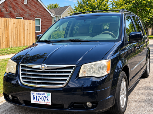 Blue 2010 Chrysler Town & Country Touring