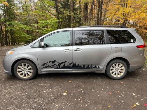 Gray 2013 Toyota Sienna LE
